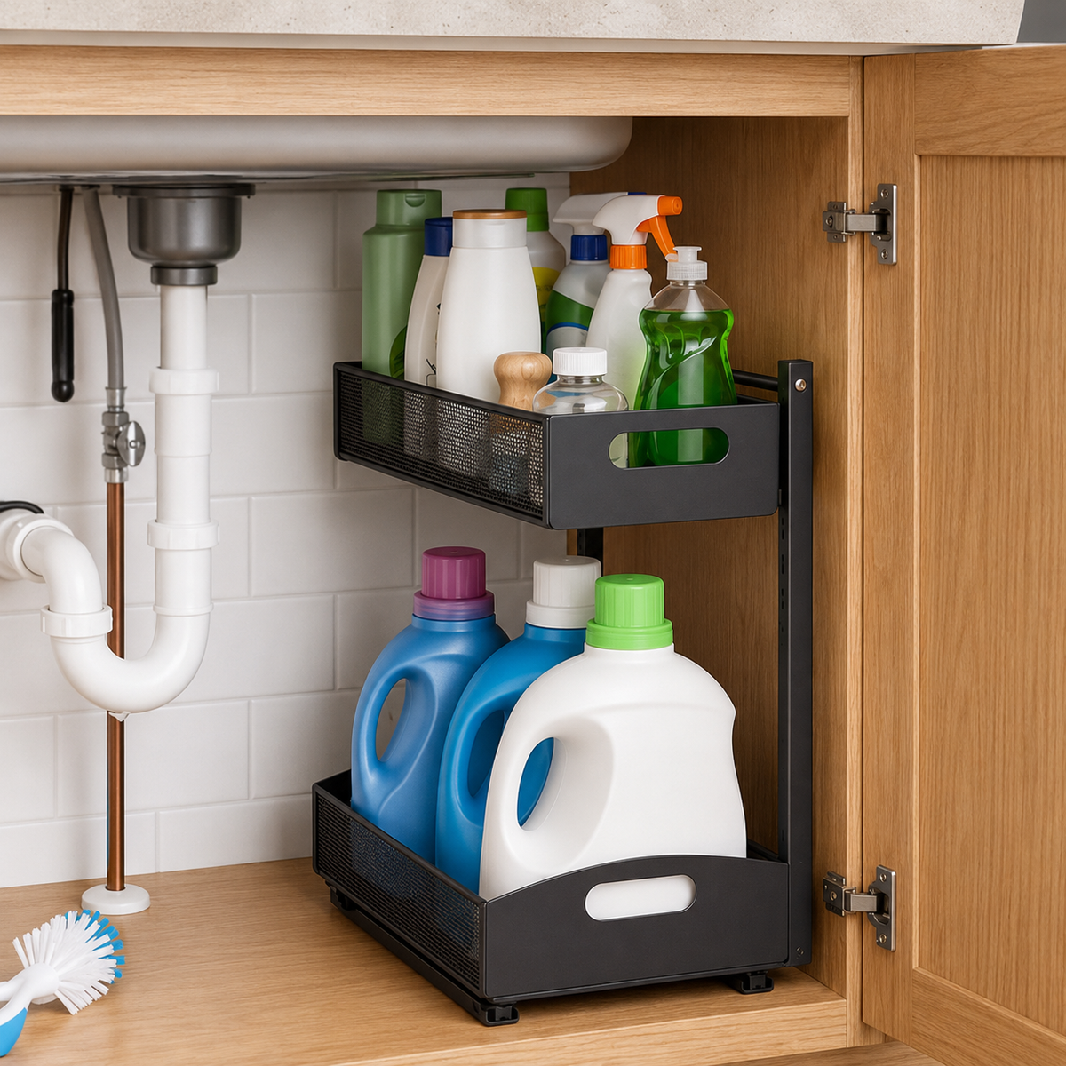 Adjustable Pull-Out Organizer