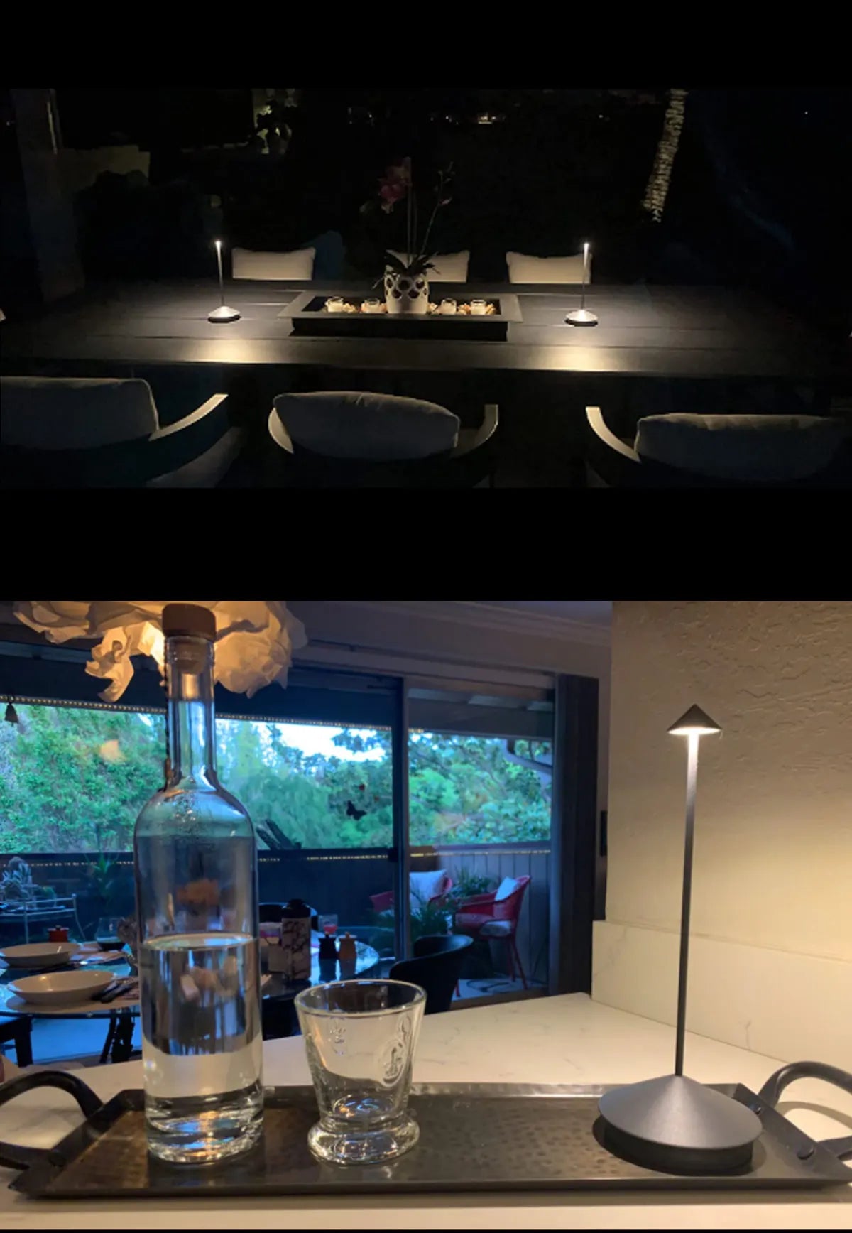 Rechargeable Touch Dining Lamp