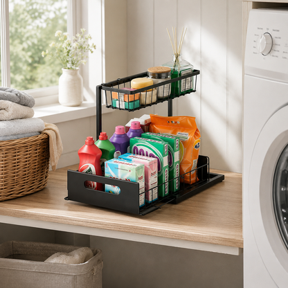 L-Shape Slide-Out Organizer