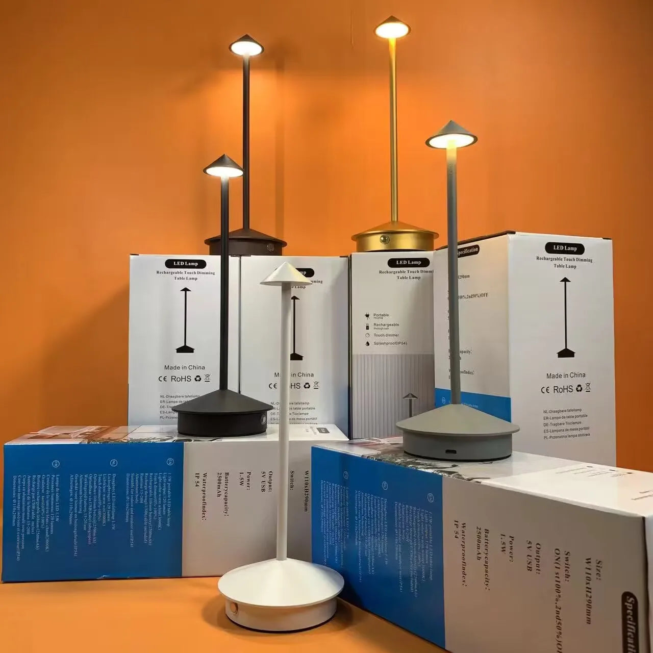Rechargeable Touch Dining Lamp